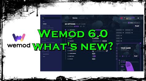 we mod|WeMod 6 is HERE .